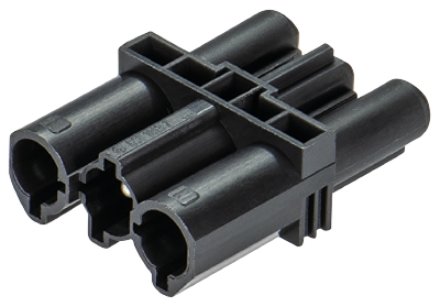 Переходник GESIS GST18i3Z 1P1 SW - Соединитель вилка/розетка, 3 полюса, серия gesis GST18i3, номинальное напряжение: 250V, номинальный ток: 20А, цвет: черный