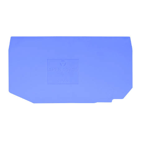 Крышка бок. APFN 16/35 BLAU - Крышка боковая, для клемм WKFN 16..., цвет: синий