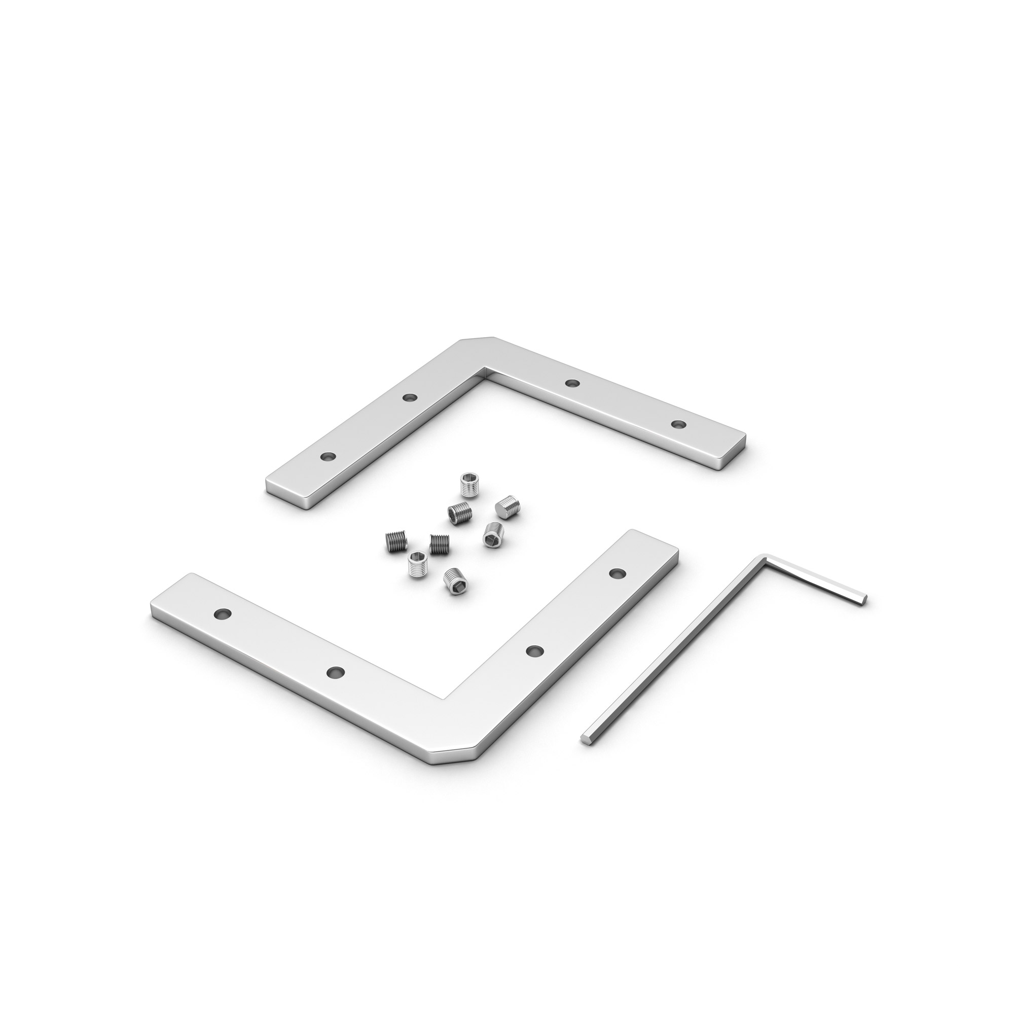 Соединитель профиля SL-LINIA32-FANTOM-90 Set 030144 - Угловой коннектор для соединения 2-х отрезков профиля SL-LINIA32-FANTOM. Устанавливается в паз. В комплекте: соединитель - 2 шт., винт - 8 шт., шестигранный ключ - 2 шт. Цена за 1 комплект.