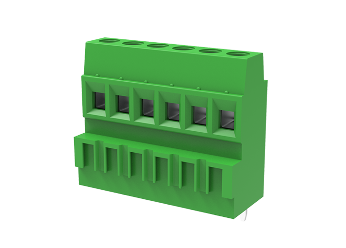Клемма на плату MC-TEH3.81H17C-0001 - Клемма, горизонтальный подвод кабеля, на плату, шаг: 3.81 мм, 17 полюсов, фиксация провода винтовая, исполнение: высокое, 160V, 12A, цвет: зеленый Клемма на плату MC-TEH3.81H17C-0001 - Клемма, горизонтальный подвод кабеля, на плату, шаг: 3.81 мм, 17 полюсов, фиксация провода винтовая, исполнение: высокое, 160V, 12A, цвет: зеленый