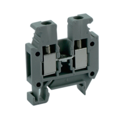 Клемма MINI UKJ-2.5M - Мини клемма, тип фиксации провода: винтовой, номинальное сечение: 2,5 мм кв., 32A, 400V, ширина: 5,2 мм, цвет: серый, тип монтажа: DIN 35