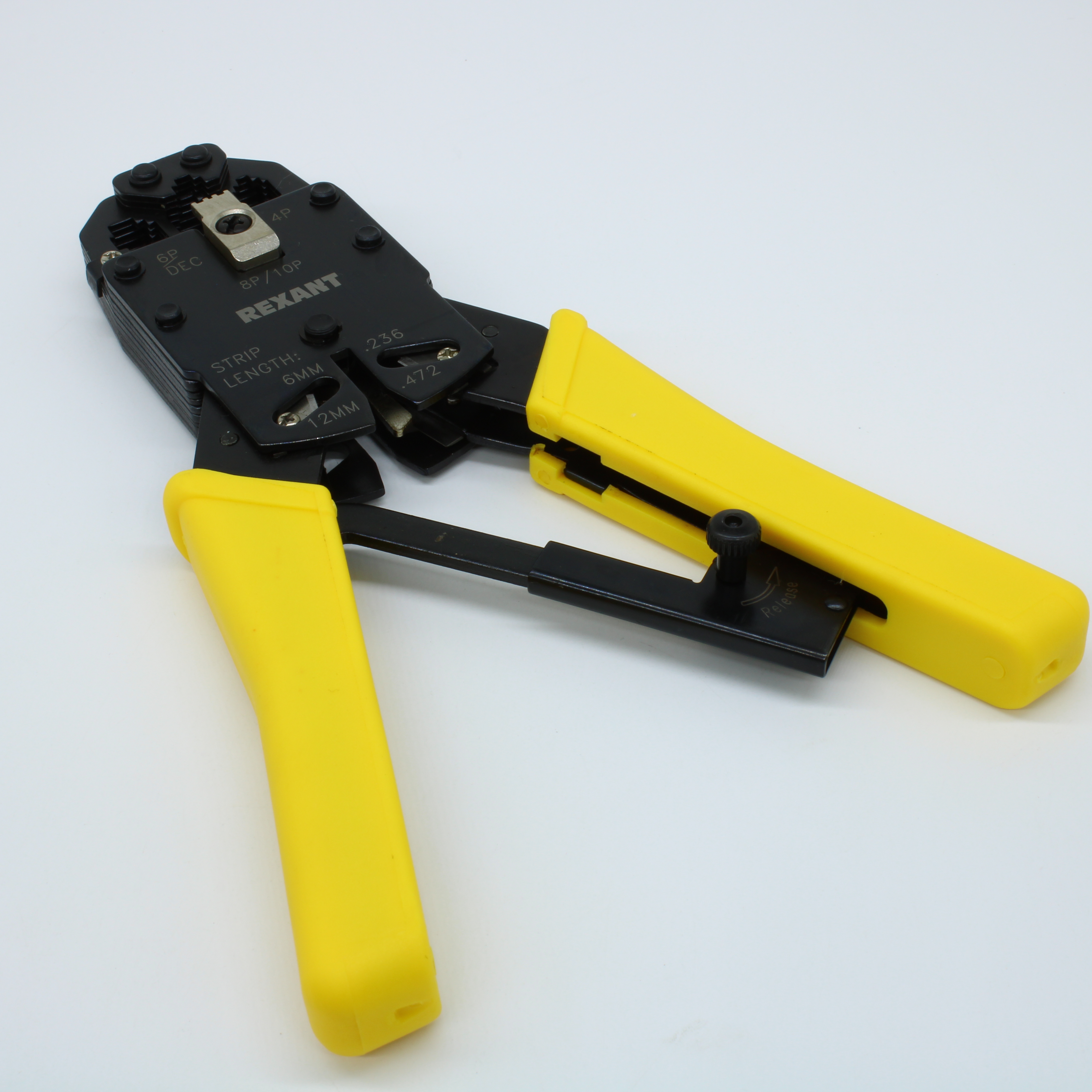 HT-200R - Кримпер для обжима 10P10C, 8P8C, 6P6C, 4P4C