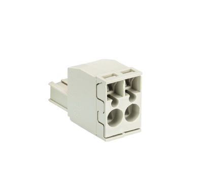 Розетка Wiecon 8213 BFK / 2 TOP K OB - Розеточный разъем, угловой, на кабель, шаг 5,08 мм, 2 полюса, номинальное сечение: 2,5 мм кв., пружинная фиксация провода, 400V, 12А, без маркировки, цвет: серый, серия 8213 BFK