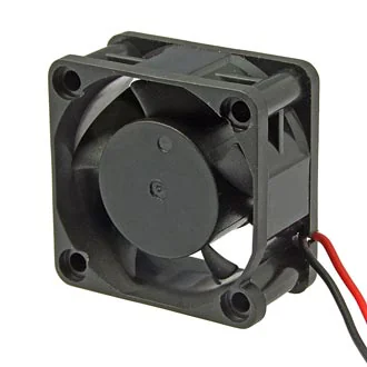 RQD 4020MS 24VDC - Вентилятор 24В 40x40х20мм, 6200 об/мин., 13.3м3/час, 25дБ, подшипник скольжения, тип вывода - провод