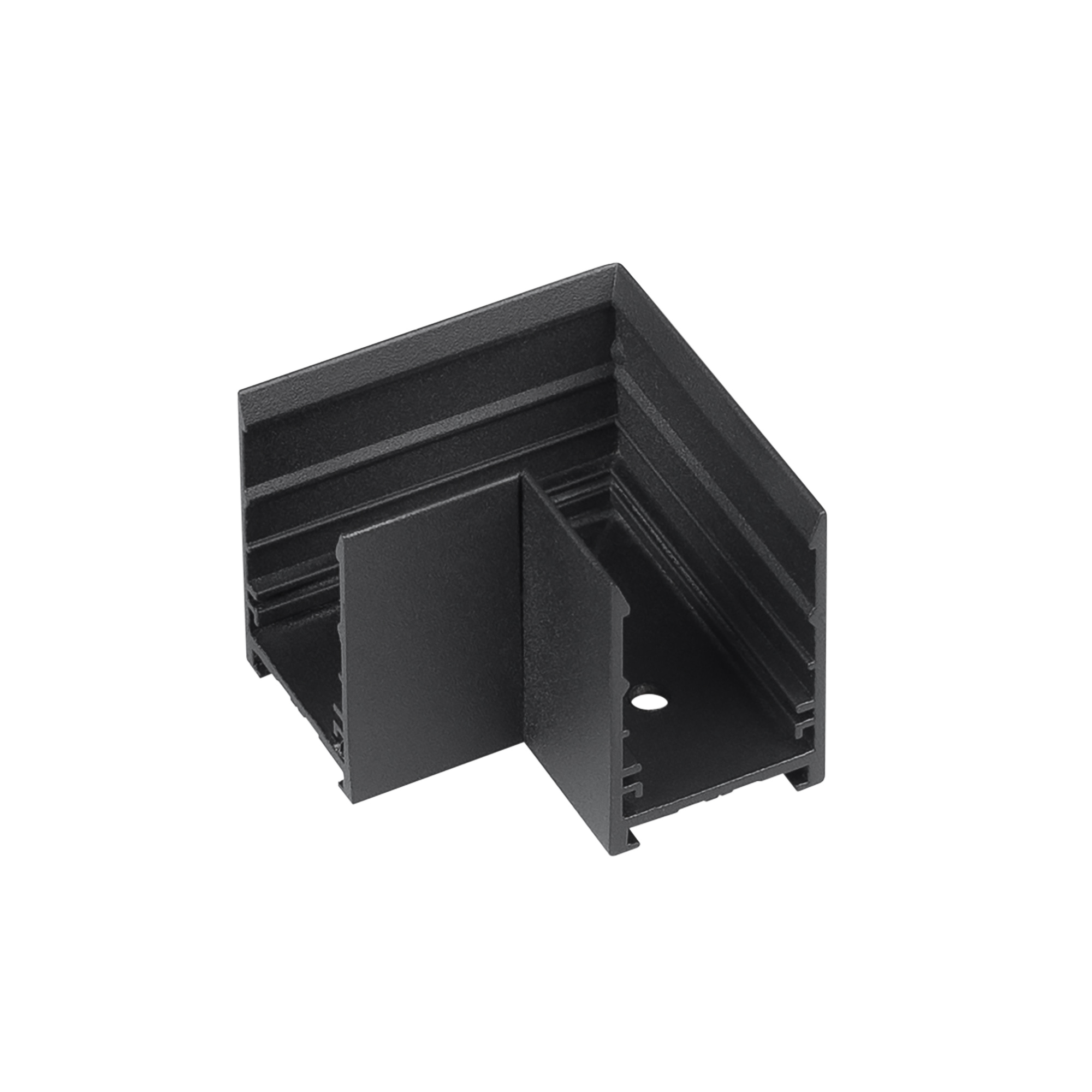 Коннектор угловой MAG-CON-MINI-2538-L90 (BK) 046821 - Угловой прямой коннектор для накладного трека MAG-TRACK-2538. Материал алюминий, цвет черный. Не содержит токопроводящих жил. Размеры 60x60x25x38 мм. Аксессуары для соединения с треком приобретаются от