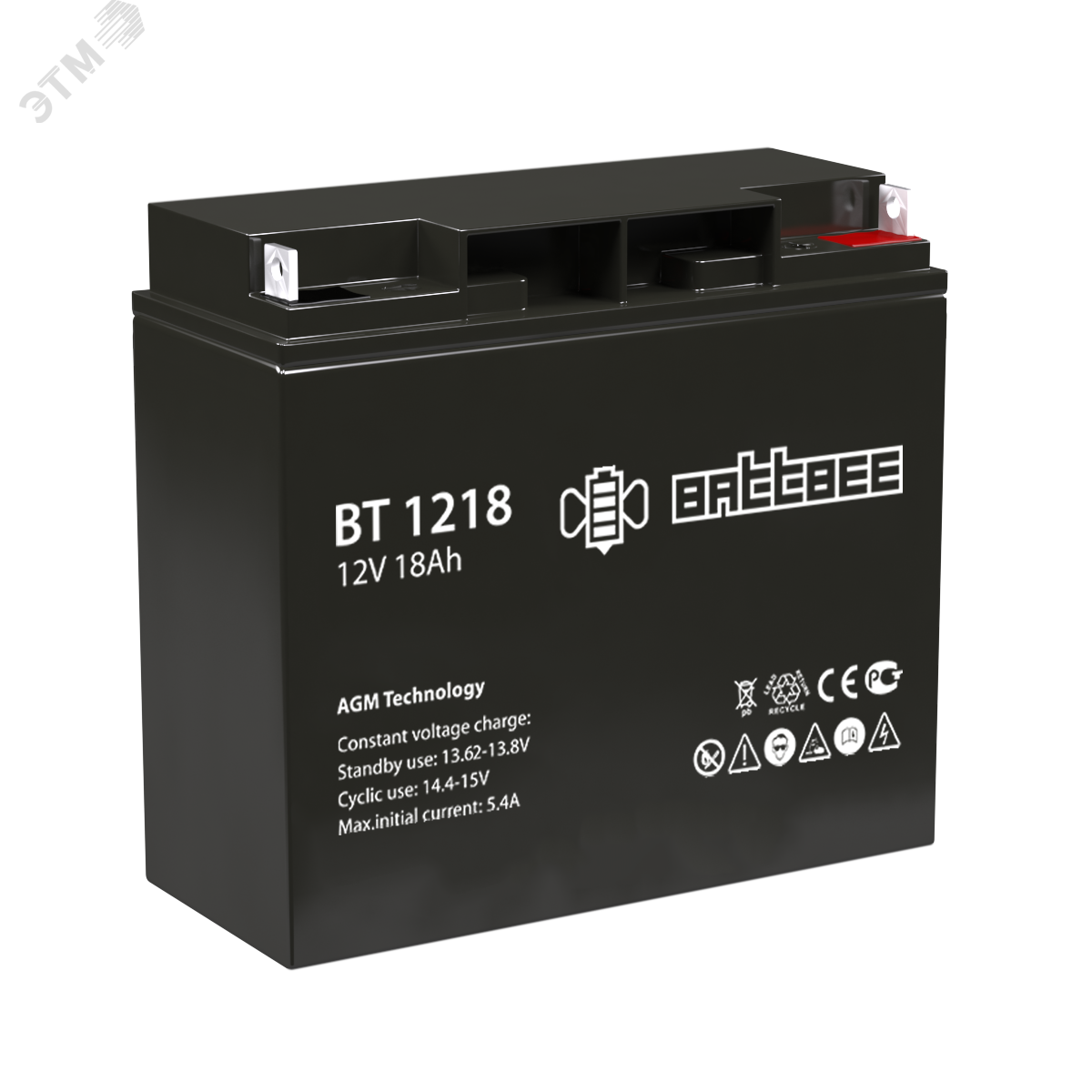 Аккумулятор BT 12-18 BattBee 4614060010004