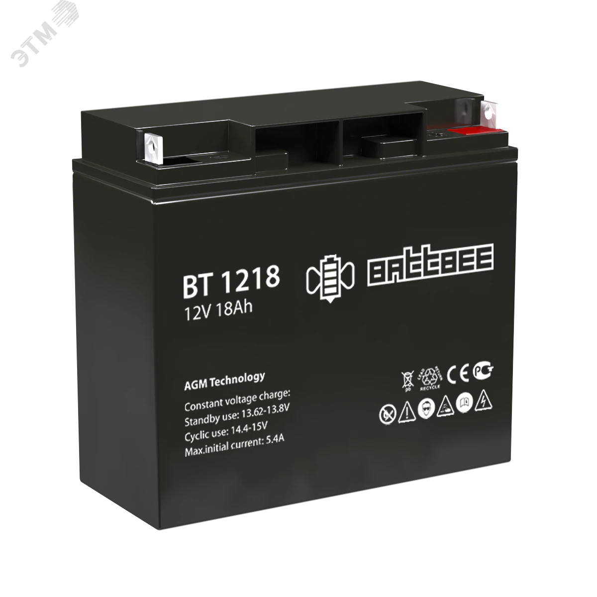 Аккумулятор BT 12-18 BattBee 4614060010004