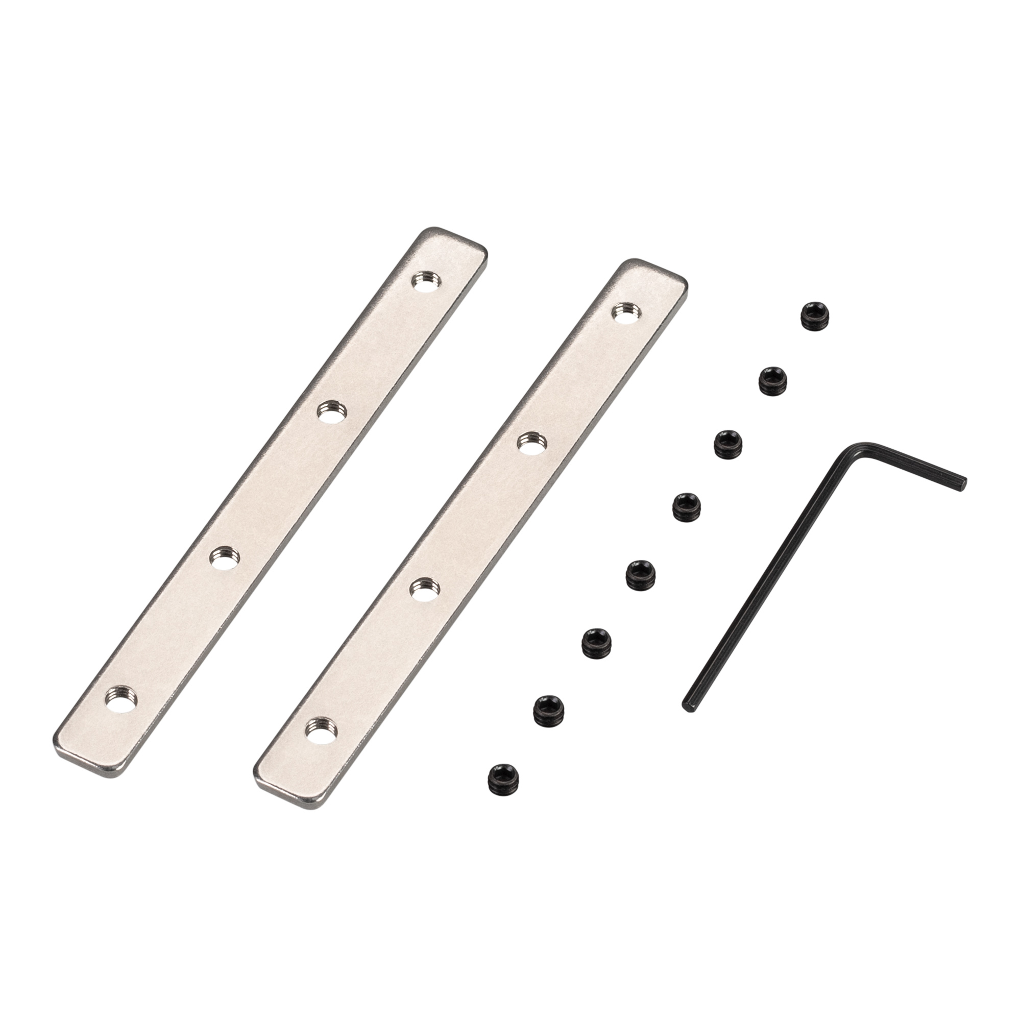 Соединитель профиля SL-LINE-3638-LW-180 Set 038655 - Прямой коннектор для соединения 2-х отрезков профиля SL-LINE-3638-LW. Устанавливается в паз. В комплекте: соединитель - 2 шт., винт - 8 шт. Цена за 1 комплект.