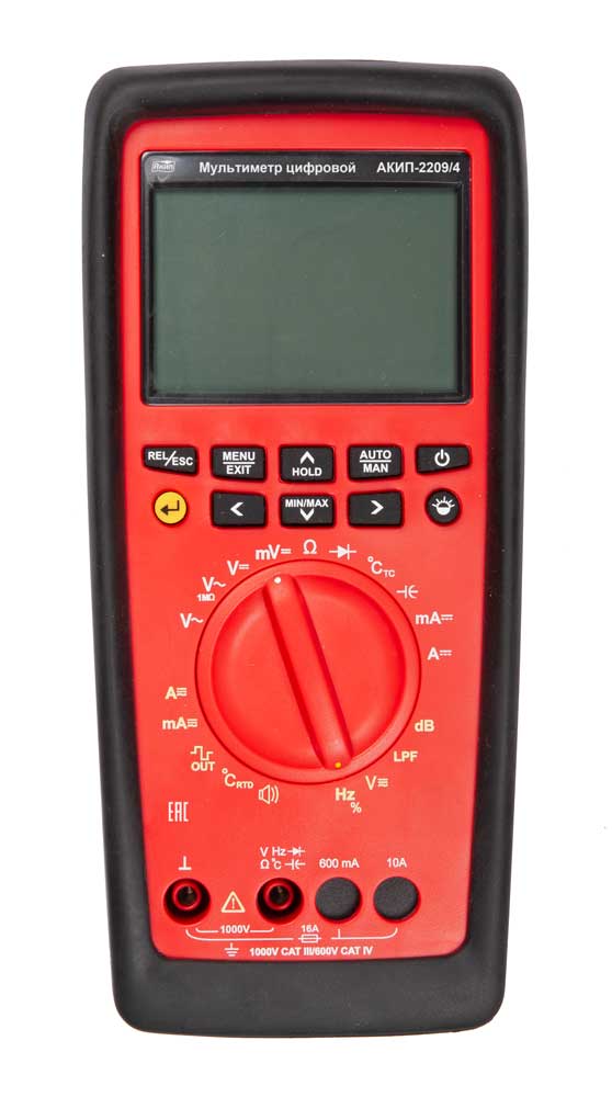 АКИП-2209/4 - Мультиметр цифровой с автоматическим выбором пределов измерения, True-RMS