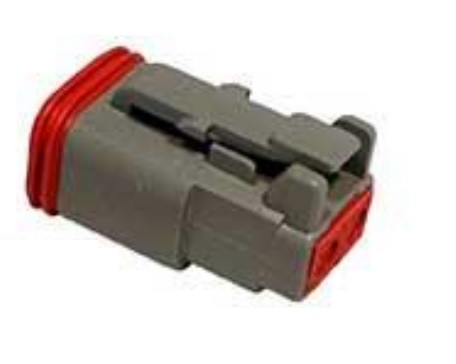 DT06-2S - Корпус разъема 2 контакта монтаж на кабель автомобильного применения