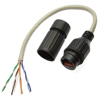 SZC-16-RJ45-3 IP68 - Разъём герметичный SZC-16-RJ45-3 ip68, 1 А