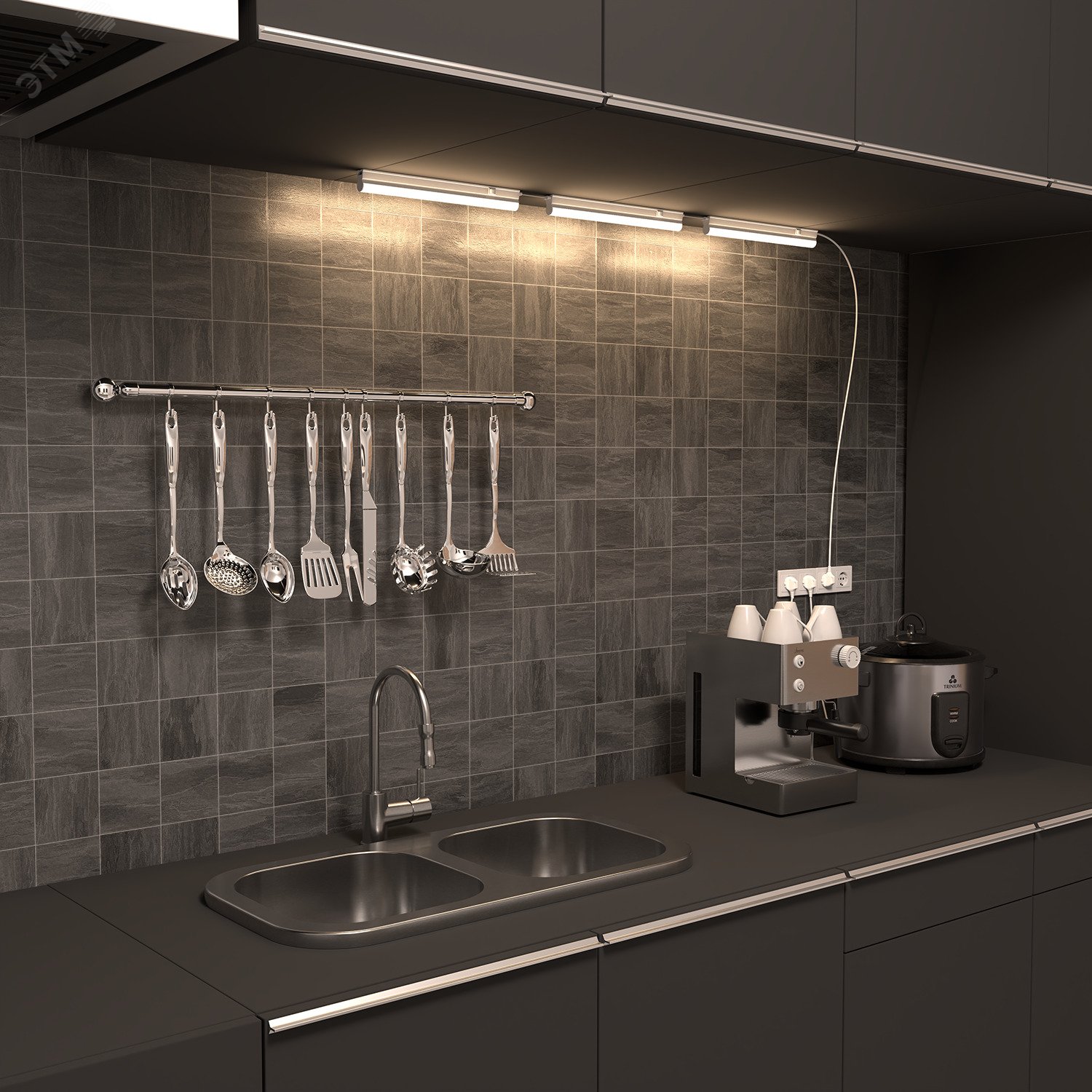 Светильник TL Elementary линейный 5W 400lm 4000K IP20 310х22х33 LED 1/25 TL001