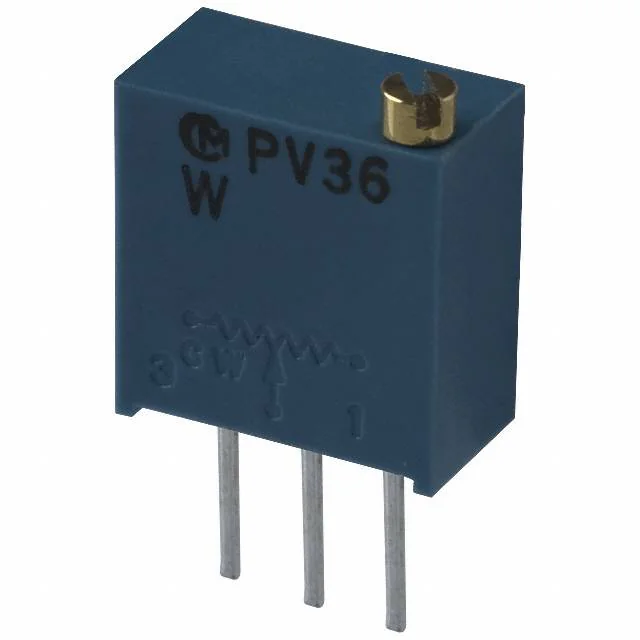 PV36W202C01B00 - Резистор непроволочный многооборотный 2кОм ±10% 0.5Вт монтаж в отверстие