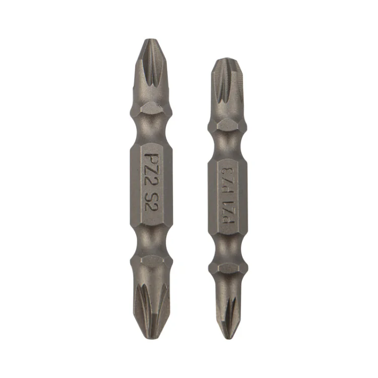 Мини-набор бит двусторонних PZ2xPZ2, PZ1xPZ3-50 мм (2 биты на блистере) KR-92-0453