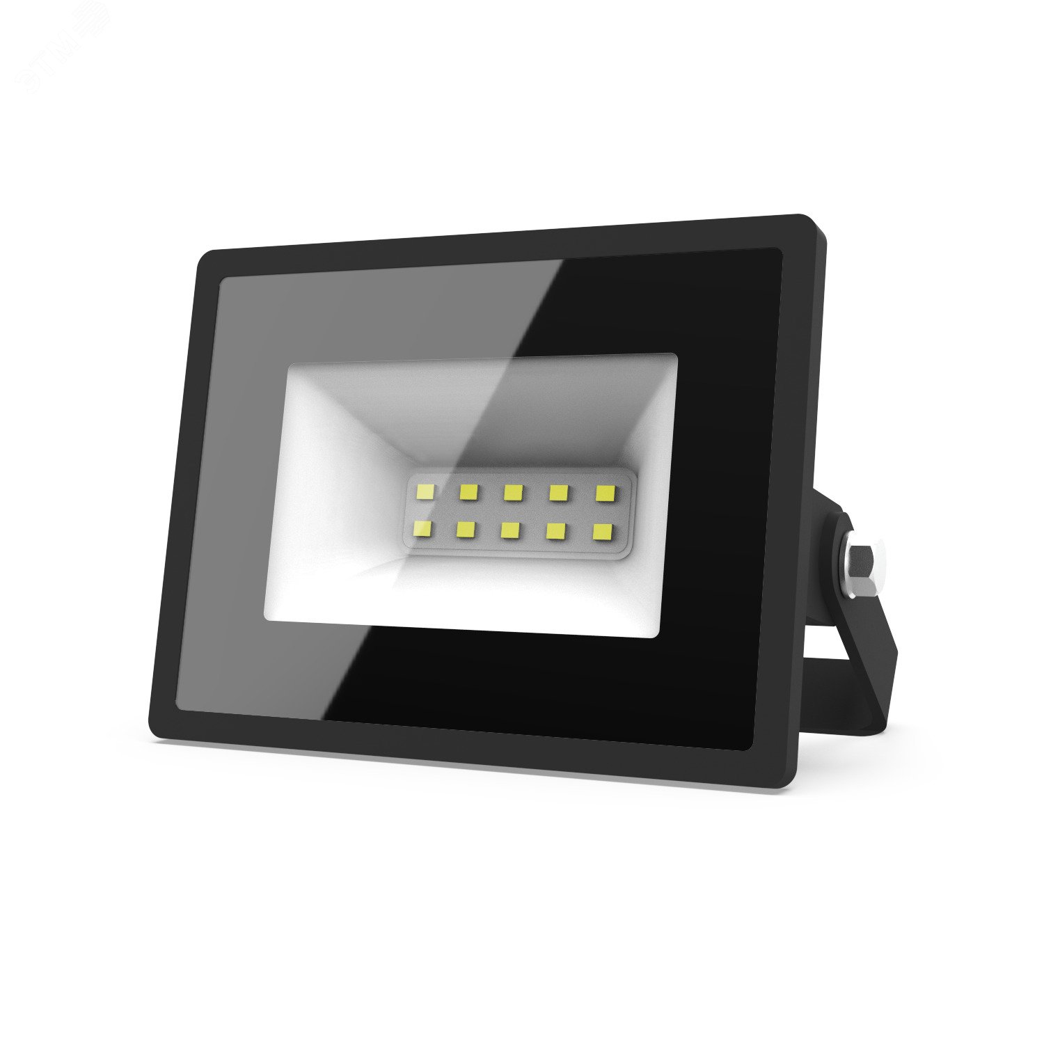 Прожектор светодиодный Elementary 10Вт 6500К IP65 850лм 200-240В ДО черн. 613100310