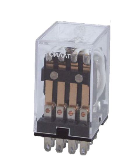 Промежуточное реле, без колодки GR011 - Промежуточное реле, 4 группы переключающих контактов, контактная емкость: 5A/250VAC 5A/30VDC, номинальное напряжение катушки: 6…240VAC 6…220VDC, тип колодки SR01