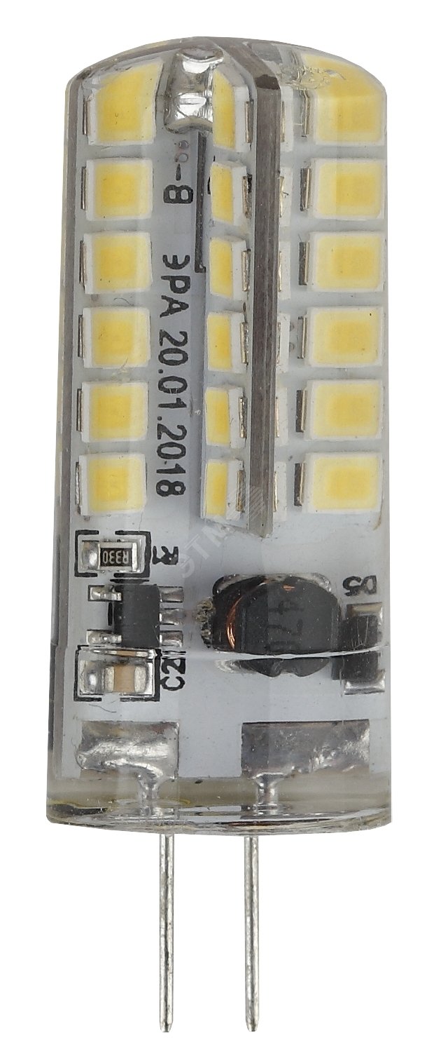Лампочка светодиодная STD LED JC-3,5W-12V-840-G4 G4 3,5Вт капсула нейтральный белый свет Б0033196