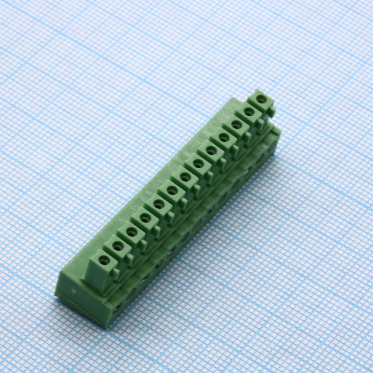 15EDGK-3.81-13P-14-00A(H) - Разъемный клеммный блок, 13 контактов. Серия 15EDGK-3.81