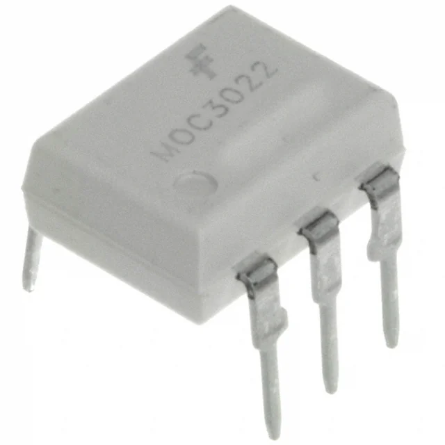 MOC3022VM - Оптопара симисторная изоляция 5.3кВ 6DIP