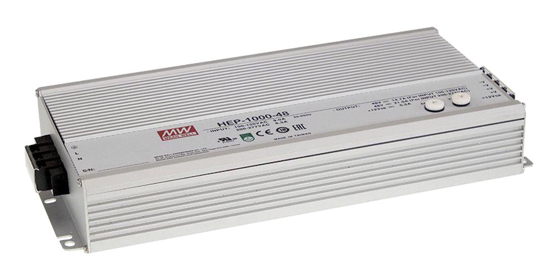 HEP-1000-48 - Импульсный источник питания алюминиевый корпус 1008Вт 48В/21A
