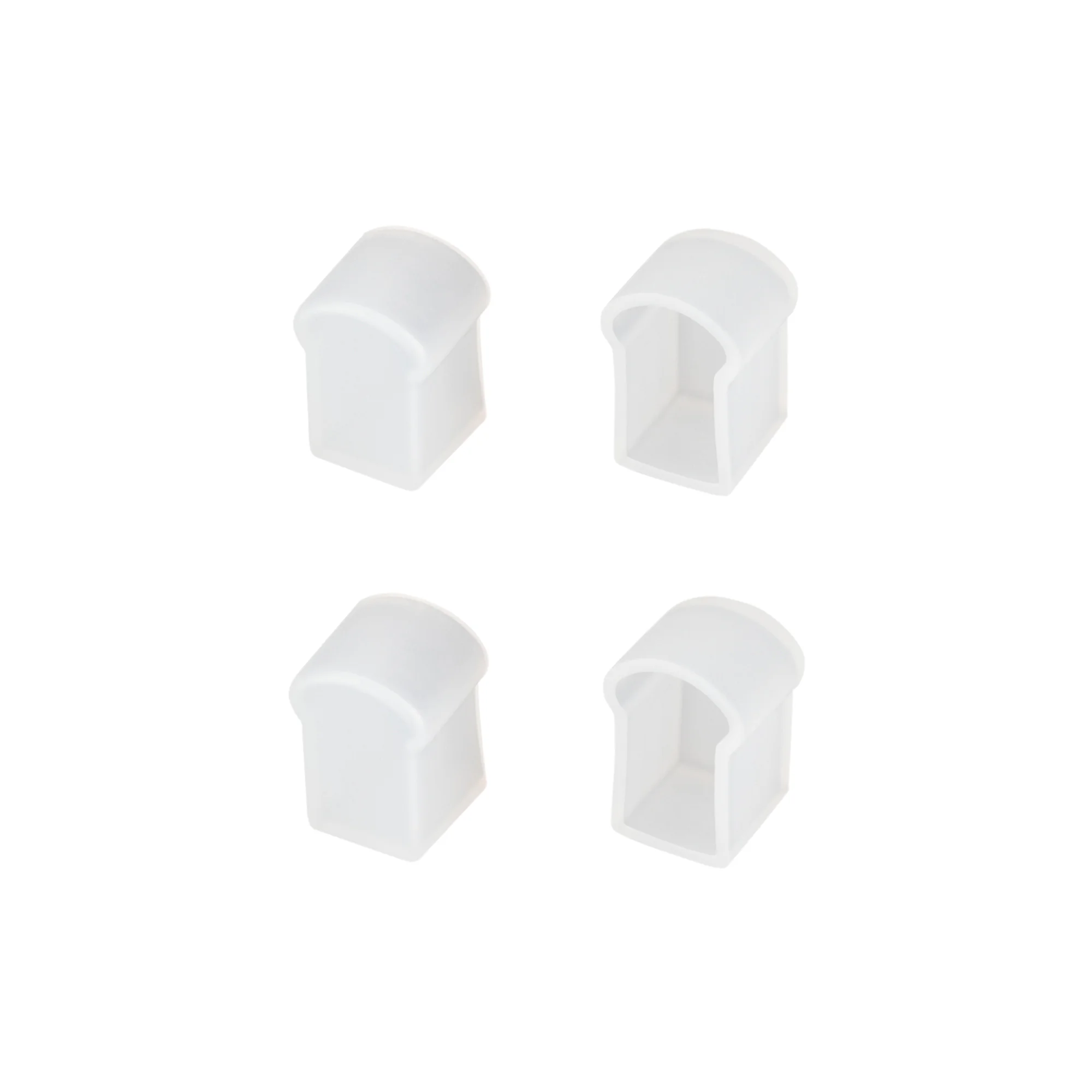 Заглушка WPH-FLEX-0817-SIDE WHITE глухая 040852 - Заглушка глухая для силиконового профиля WPH-FLEX-0817-SIDE. Материал - силикон. В комплекте 4 заглушки.