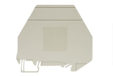 Пластина разд. TW WT 4 E - Разделительная пластина, для клемм WT 2,5 / WT 4 / WT 6 / WT 10..., цвет: серый