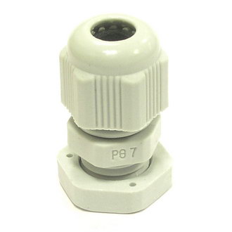 PG 7 (3.5-6) серый - Кабельный ввод PG 7 (3.5-6) Серый, полиамид