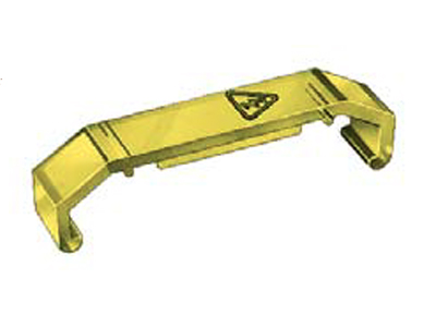 Заглушка 04.325.1456.0 - Защитная крышка на 1 клемму, для клемм 9700 A/16 S35, желтая