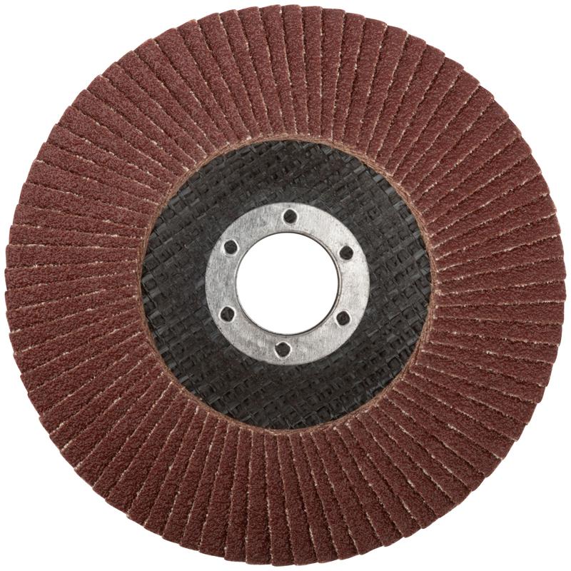 Круг лепестковый торцевой, 125 мм Р 80 39554