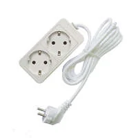 Удлинитель 2х10м с заземл. 10А IP20 2.2кВт ПВС 481S-9210