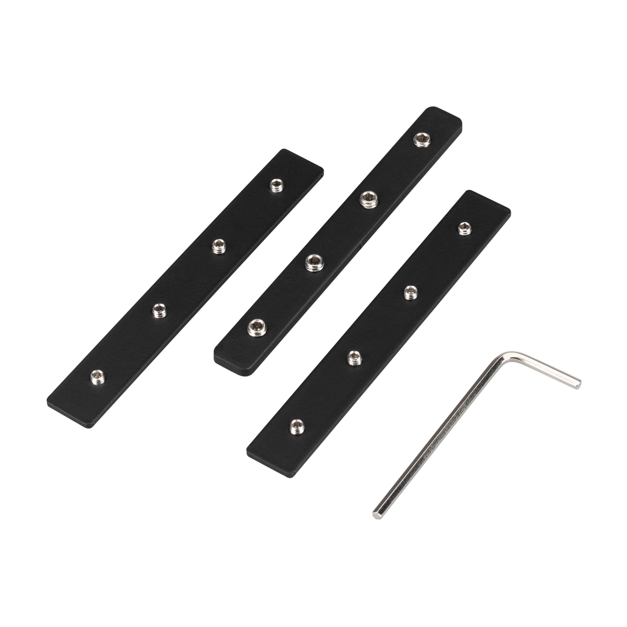 Комплект коннекторов MAG-CON-2540-UP-SIDE (BK) 034910 - Прямой коннектор для соединения треков MAG-TRACK-2540-2000 в линию при подвесном и накладном монтаже. Материал сталь, цвет черный. Размеры LxWxH 80x10x1.5мм. Подходит только для трека 034228. В компл