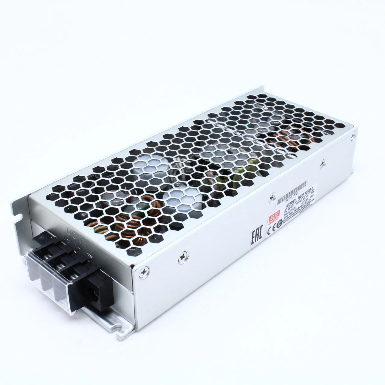 RSD-150B-5 - DC-DC, 150Вт, вход 16.8…31.2В, выход 5В/30А, изоляция 4000В DC, в кожухе 189х77х36, -40…+70°С