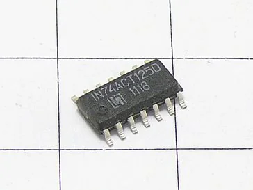 Микросхема IN74ACT125D