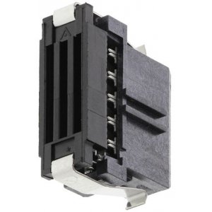 1-111196-8 - Разъем типа провод-плата, 1.27 мм, 20 контакт(-ов), Гнездо, Серия AMPMODU System 50, IDC / IDT