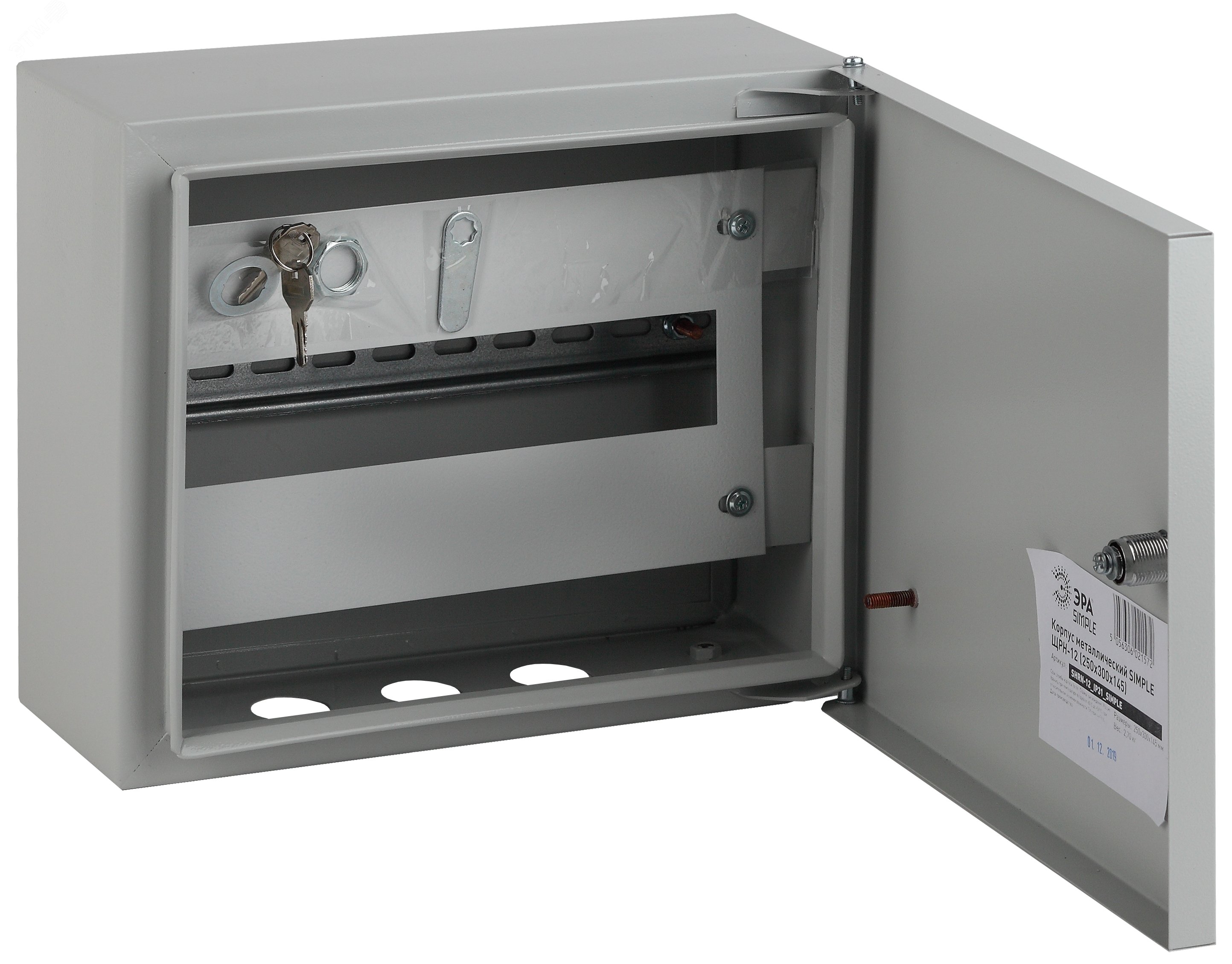 Корпус металлический ЩРН-12 250х300х120 IP31 NO_SIMPLE_STM_SHRN-12_IP31 Б0041673