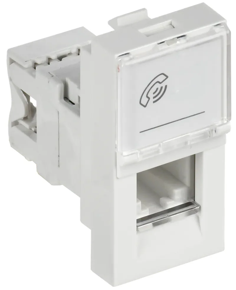 Розетка телефонная RJ-11 категория 3 РКФ-10-00-П