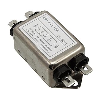 DL-6D11 - Однофазный сетевой фильтр 6А 250В