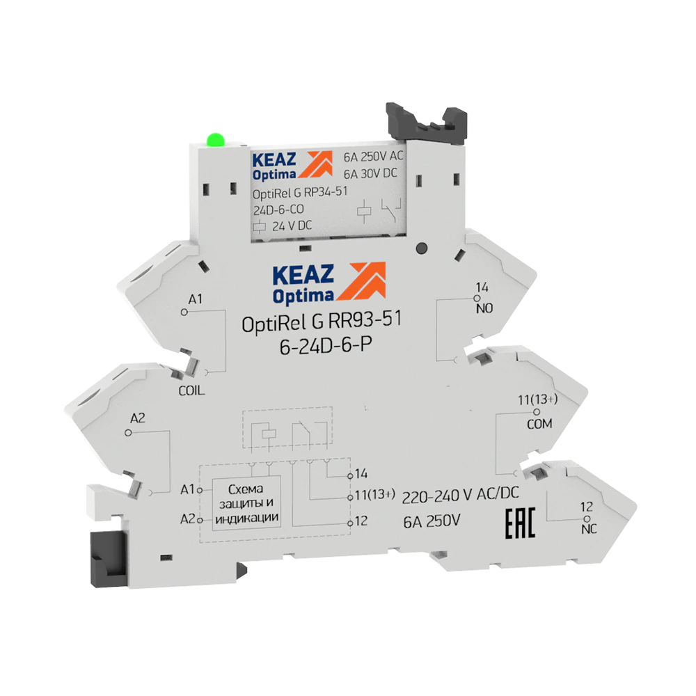 Релейный модуль OptiRel G RM38-61-24U-6-P-CO 280992