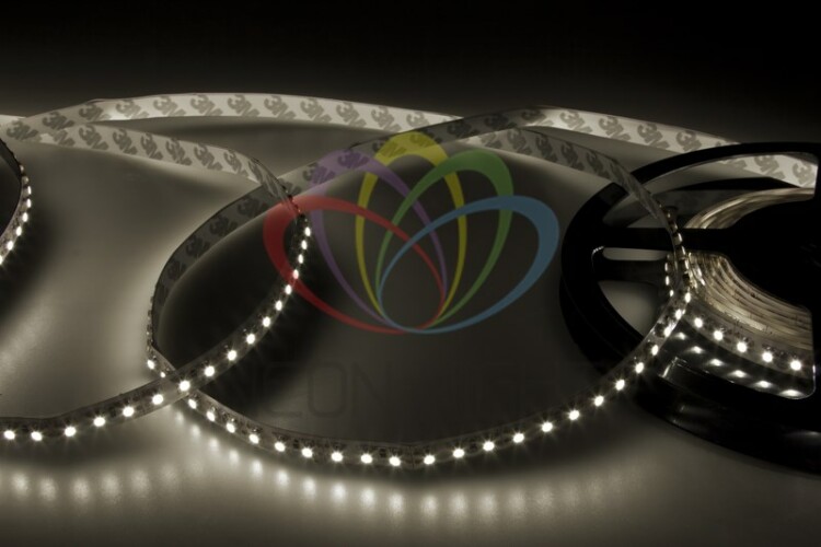 Лента светодиодная 12В, SMD2835, 9,6 Вт/м, 120 LED/м, 6500K, 8мм, 5м, IP20 141-395