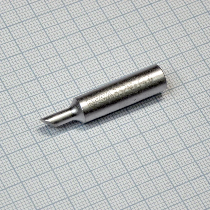 0832NDLF - Жало паяльное для паяльников ERSA BasicTool, ErgoTool, PowerTool, RT-80, MultiPro, MultiSprint, Multi-TC, PTC-70, ERSA 25+, ERSA 35+, усеченный цилиндр 4,0 мм