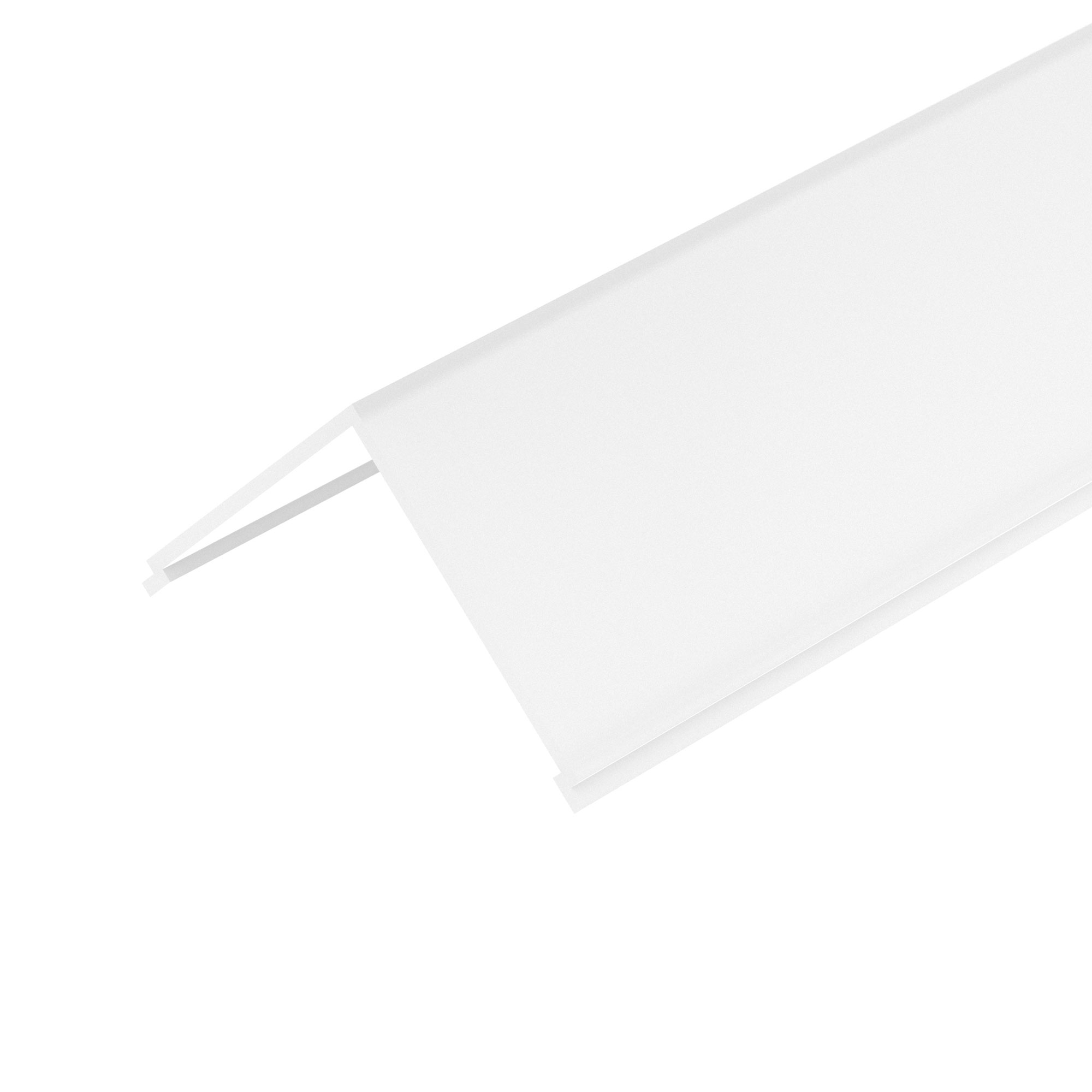 Экран SL-KANT-H30 SQUARE OPAL 023726 - Экран квадратный матовый к профилю SL-KANT-H30. Материал - PC. Длина 2000мм. Цена за 1м.