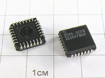 Микросхема TIBPAL20R6-5CFN