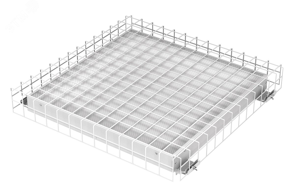Решетка защитная SPO-BAR-650-650 светильников Армстронг 657х657х98 армир. сталь Б0055406