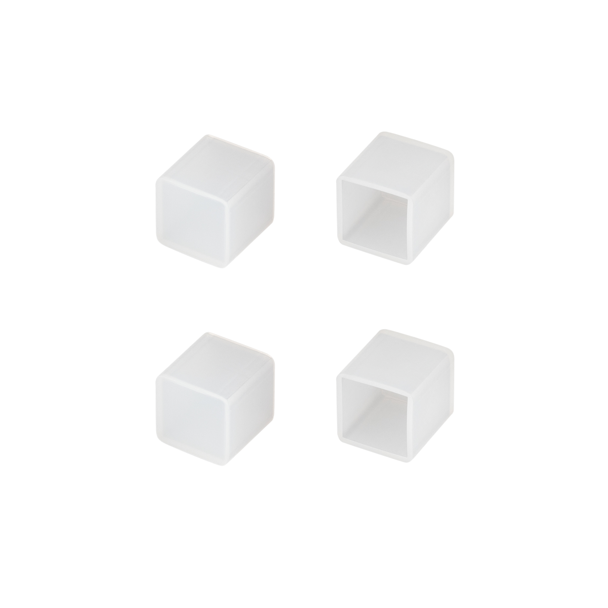 Заглушка WPH-FLEX-1212-TOP WHITE глухая 040858 - Заглушка глухая для силиконового профиля WPH-FLEX-1212-TOP. Материал - силикон. В комплекте 4 заглушки.