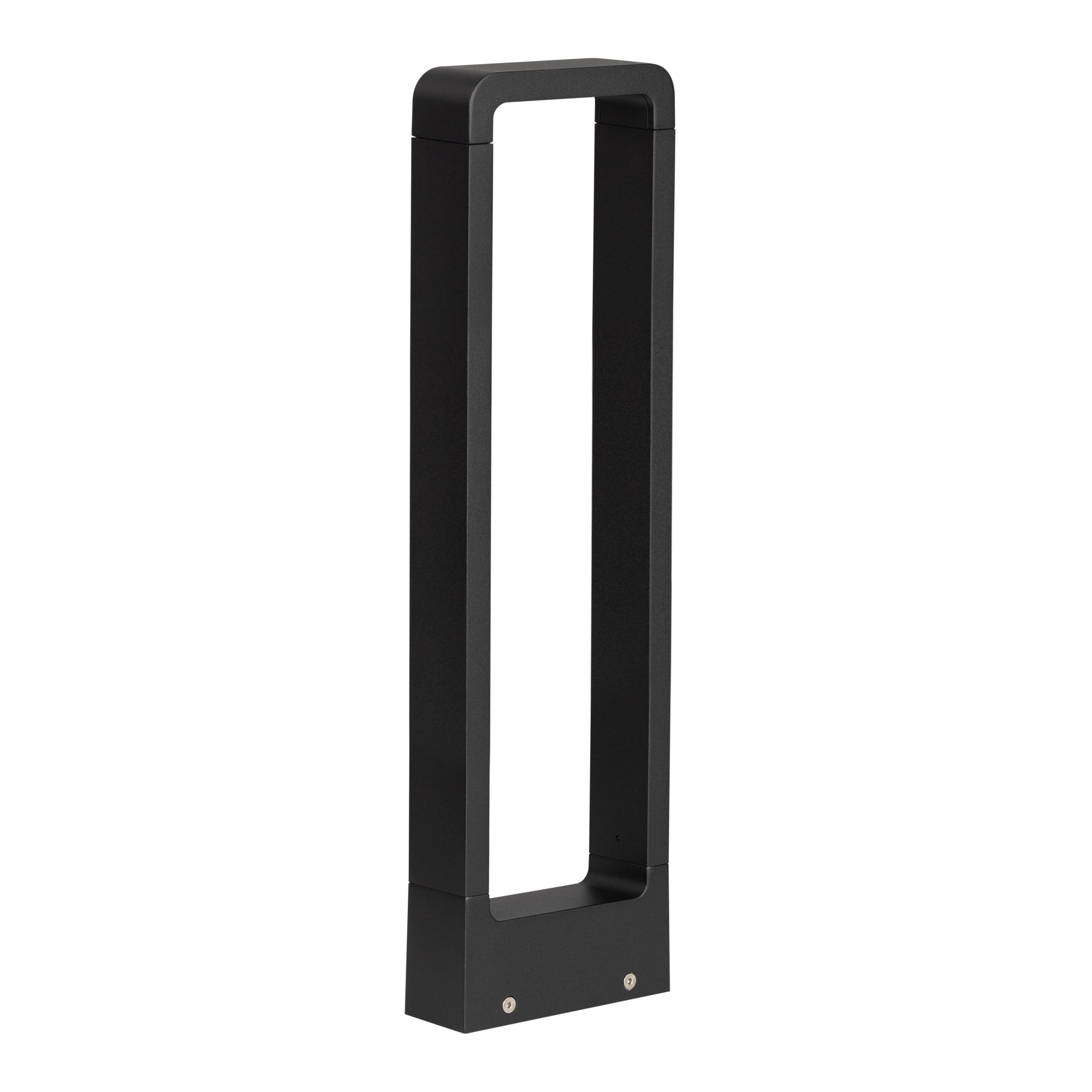 Светильник LGD-PATH-FRAME-H650-7W Warm3000 (BK, 100 deg, 230V) 021929(1) - 650мм уличный светодиодный светильник для дорожек, освещение на 2 стороны. Цвет ТЕПЛЫЙ БЕЛЫЙ 3000К, светодиод 7Вт CREE (360 лм). Влагозащищенный корпус IP65 - черный алюминий, экра