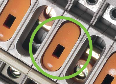 Заглушка SP WK 6 TK - Заглушка перемыкающего элемента для измерительных клемм WK6 TK