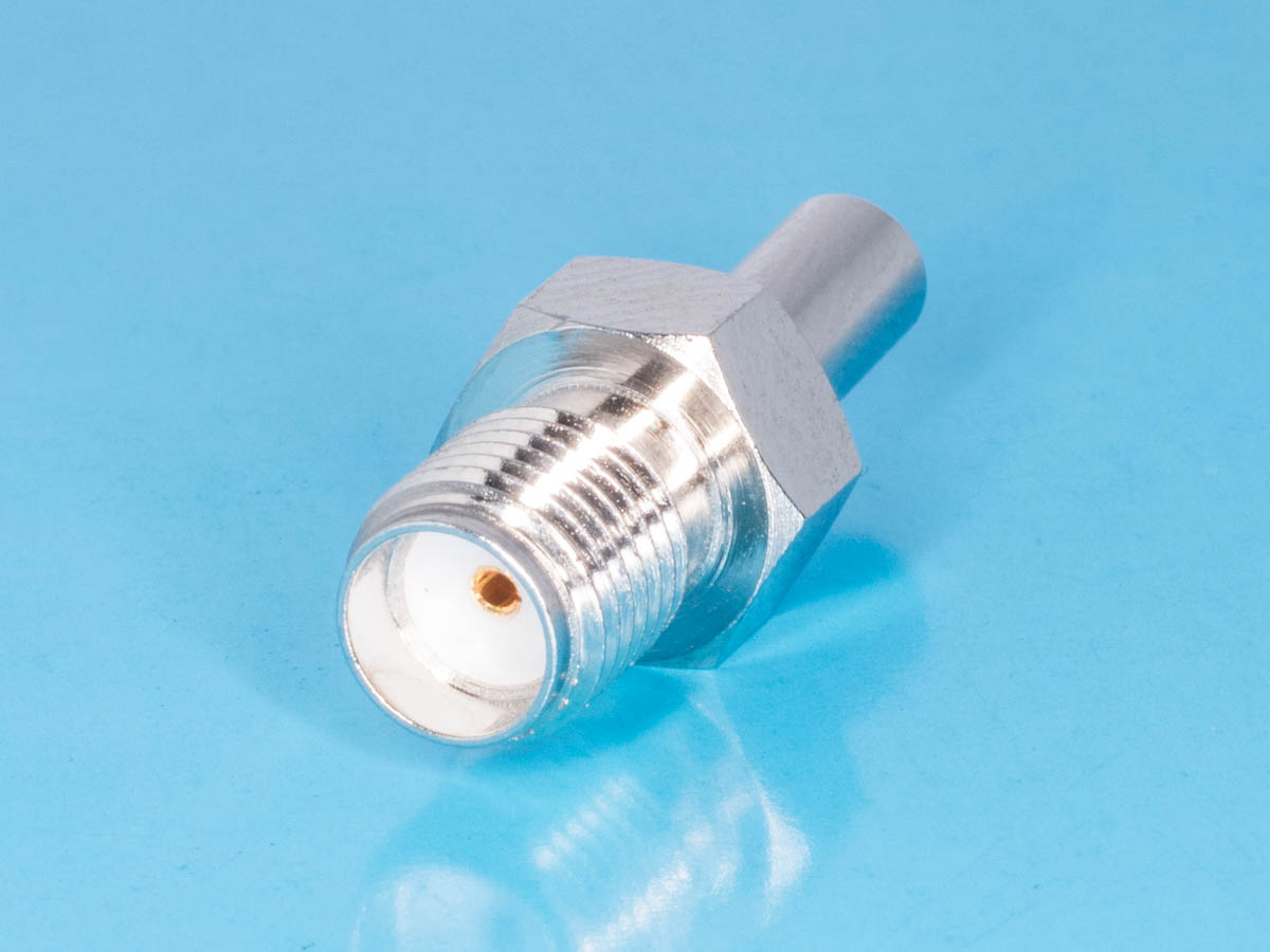 SMA-C174J - Разъем SMA гнездо на кабель RG-174, обжимной