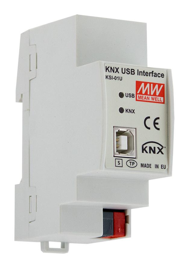 KSI-01U - Конвертор интерфейса KNX-USB, IP20, 21-30ВDC, 36x90x71мм, DIN, -5…+45°С