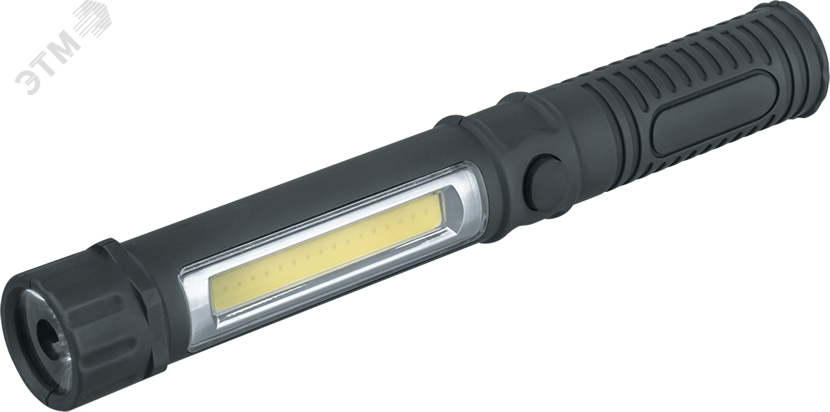 Фонарь светодиодный NPT-W05-3AAA 1Вт LED+1Вт COB LED пластик 21410