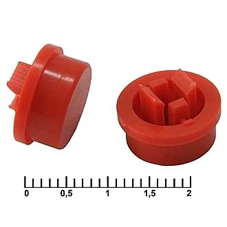 A24 RED - Колпачок для кнопок A24, красный